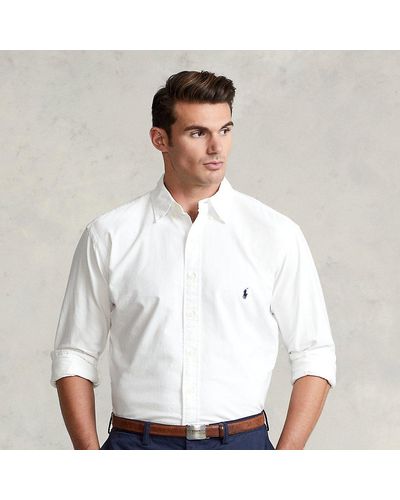 Polo Ralph Lauren Ralph Lauren Garment-dyed Oxford Shirt - White