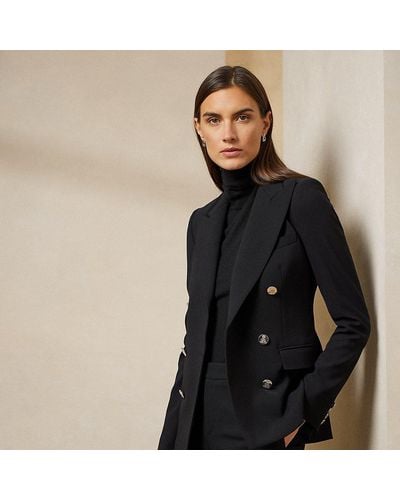 Ralph Lauren Collection Camden Wool-blend Jacket - Black