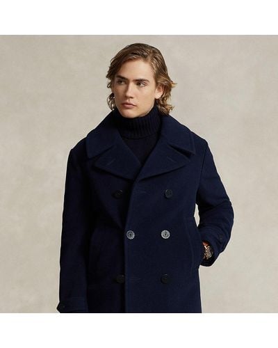 Polo Ralph Lauren Twill Peacoat - Blue