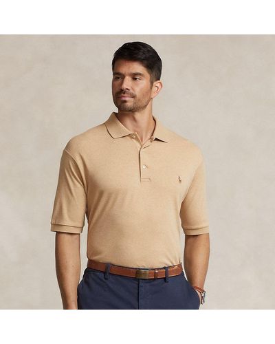 Polo Ralph Lauren Große Größen - Poloshirt aus weicher Baumwolle - Natur