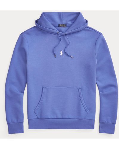 Polo Ralph Lauren Double-knit Hoodie - Blauw