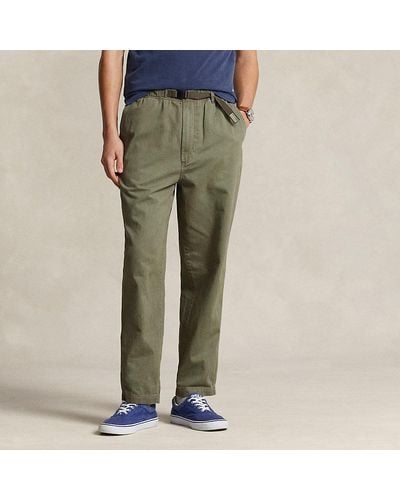 Polo Ralph Lauren Pants Mens 33x32 Green Olive Chino Stretch Slim Fit  Classic - Helia Beer Co