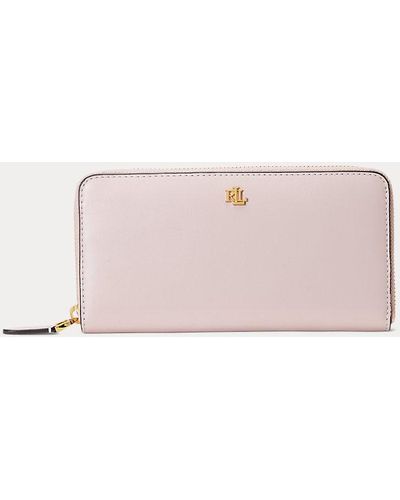 Ralph Lauren Brieftasche aus Leder - Pink