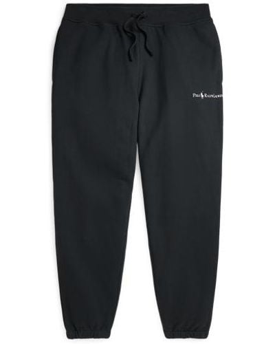 Polo Ralph Lauren Relaxed-Fit Fleece-Jogginghose mit Logo - Schwarz