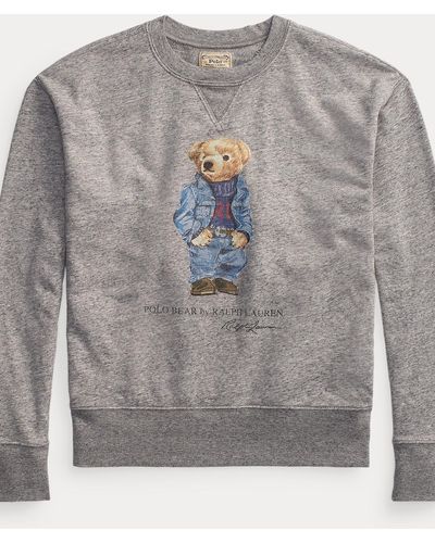 Ralph Lauren Sweater Met Print - Grijs