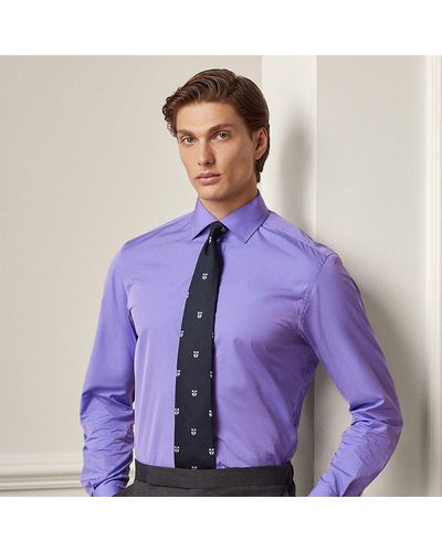 Ralph Lauren Purple Label End-on-end Shirt - Multicolor
