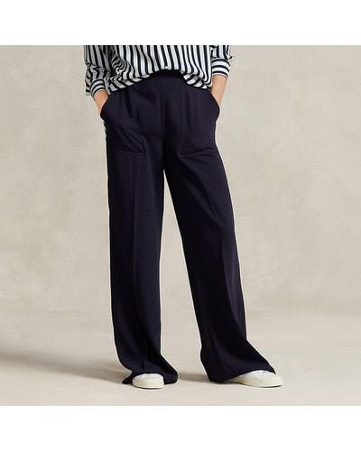 Ralph Lauren Pantalón de pernera ancha - Azul