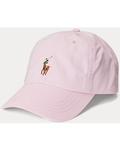 Polo Ralph Lauren Stretch-cotton Twill Ball Cap - Pink
