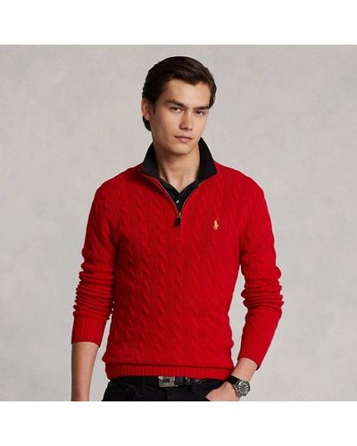 Ralph Lauren Lunar New Year Wool-cashmere Sweater - Red