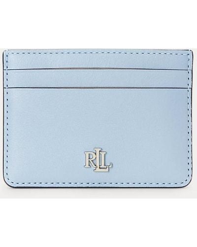 Lauren by Ralph Lauren Leather Card Case - Blue