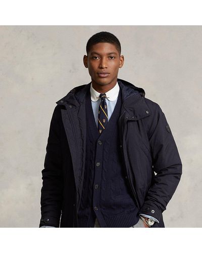 Blue Parka coats for Men | Lyst
