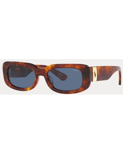 Polo Ralph Lauren Rectangular Sunglasses - Blue