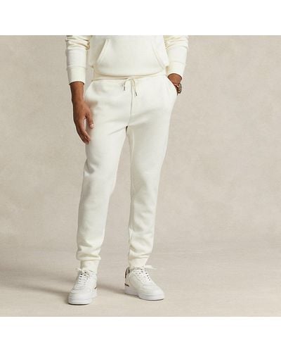 Ralph Lauren Logo Double-knit Jogger Pant - White