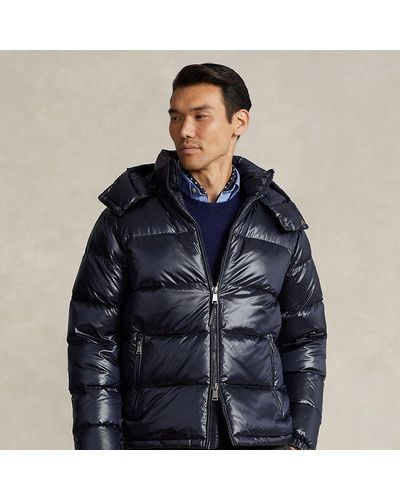 Polo Ralph Lauren The Decker Glossed Down Jacket in Green for Men | Lyst