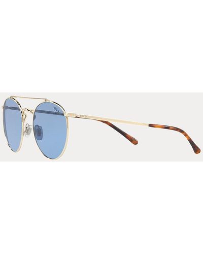 Polo Ralph Lauren Panto Sunglasses - Blue