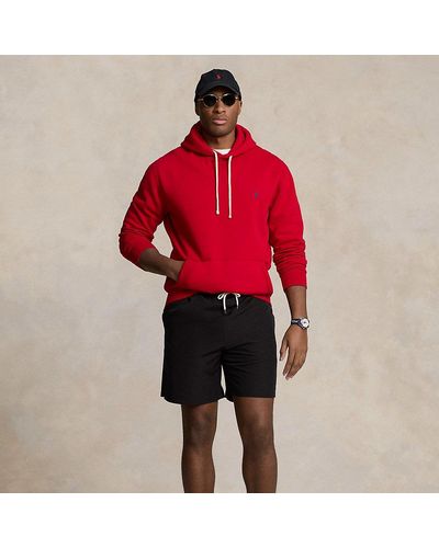 Ralph Lauren Große Größen - Classic-Fit Stretch-Badeshorts Traveler - Schwarz