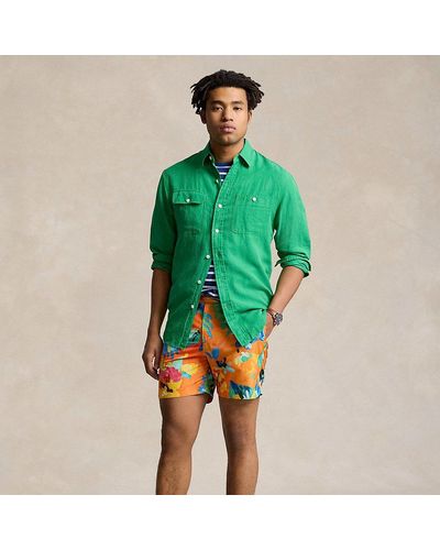 Polo Ralph Lauren Badeshorts Monaco - Grün