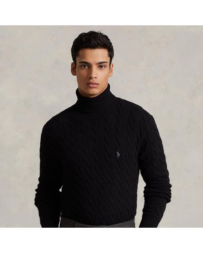 Ralph lauren black turtleneck best sale mens