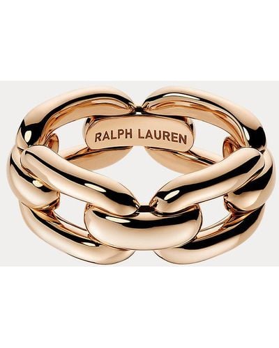 Ralph Lauren Ring aus Roségold - Mehrfarbig