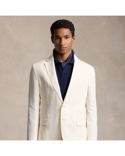 Ralph Lauren Polo Soft Linen Suit Jacket - Natural