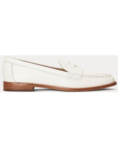 Lauren by Ralph Lauren Wynnie Nappaleren Loafers - Naturel