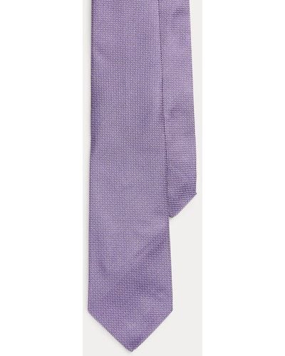 Polo Ralph Lauren Pin Dot Silk Tie - Purple