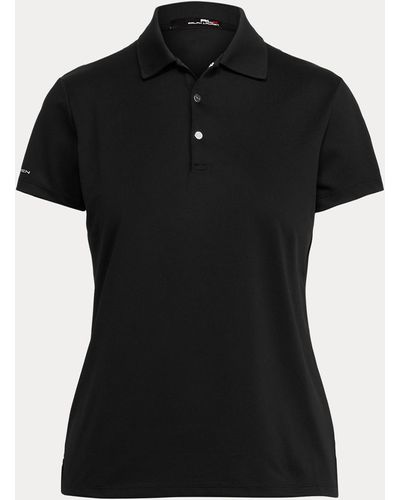 Ralph Lauren Piqué Poloshirt - Zwart