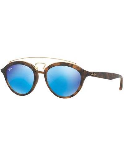 Ray-Ban Rb4257f Sunglasses Frame Blue Lenses