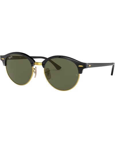 Ray-Ban Clubround Classic Sunglasses Frame Green Lenses