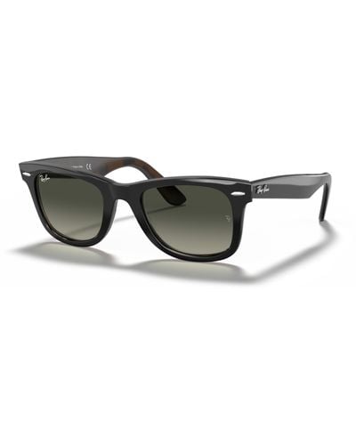 Ray-Ban Original wayfarer @collection gafas de sol montura gris lentes - Negro
