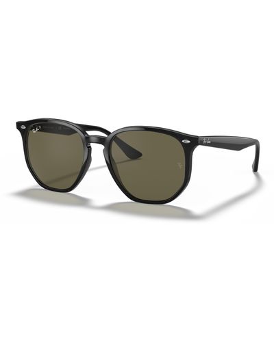 Ray-Ban Rb4306 Sunglasses Frame Green Lenses - Black