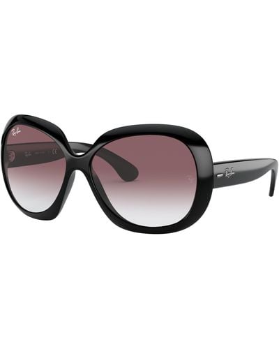 Ray-Ban Jackie ohh ii limited edition gafas de sol montura rosa lentes - Negro