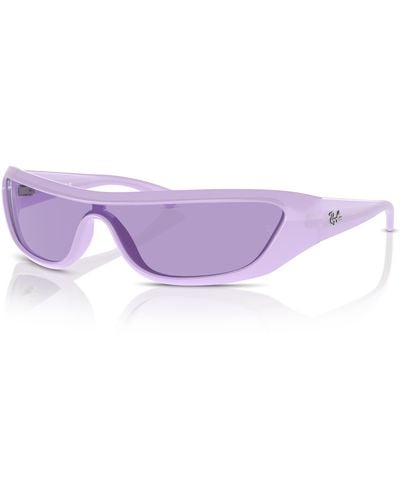 Ray-Ban Xan bio-based lunettes de soleil monture verres violet