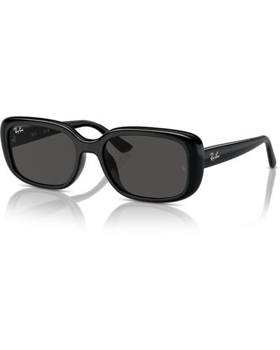 Ray-Ban Rb4421d Bio-based Sunglasses Frame Grey Lenses - Black