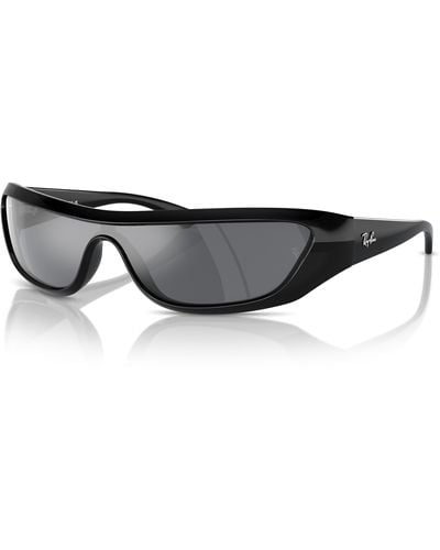 Ray-Ban Xan bio-based lunettes de soleil monture verres gris - Noir