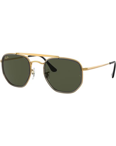 Ray-Ban Marshal Ii Sunglasses Frame Green Lenses - Black