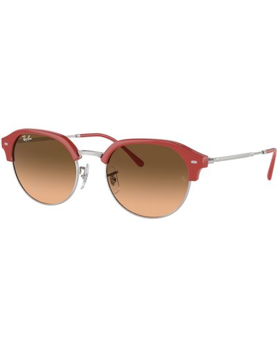 Ray-Ban Rb4429 lunettes de soleil monture verres rose - Noir