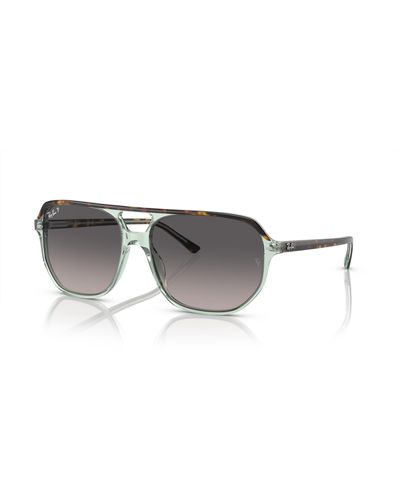 Ray-Ban Bill one lunettes de soleil monture verres gris polarisé - Noir