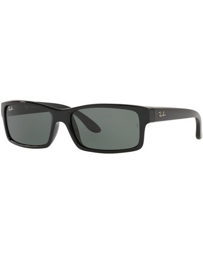 Ray-Ban Sunglasses Man Rb4151 - Black Frame Green Lenses 59-17