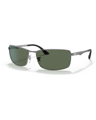Ray-Ban Ray Ban Rb3498 Homme Verres - Gris