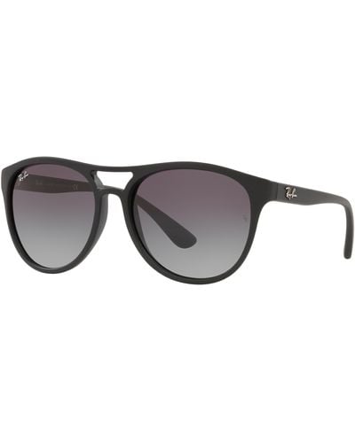 Ray-Ban Brad Sunglasses Black Frame Gray Lenses 58-17