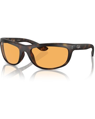 Ray-Ban Balorama sonnenbrillen fassung orange glas - Schwarz