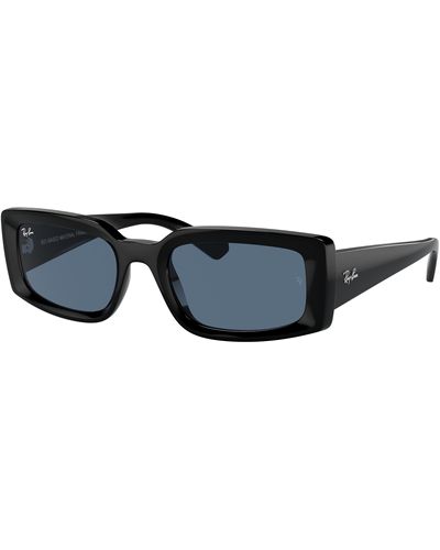 Ray-Ban Rb4395 Kiliane Square Sunglasses - Black