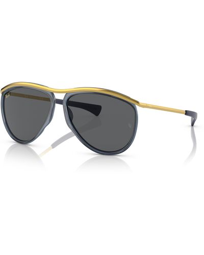 Ray-Ban Aviator olympian gafas de sol montura lentes - Negro