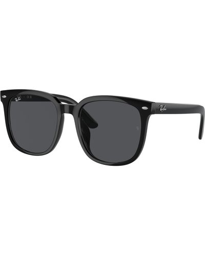 Ray-Ban Rb4401d Square Sunglasses - Black