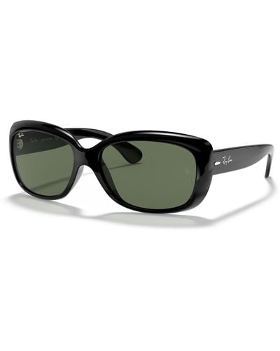 Ray-Ban Jackie ohh gafas de sol montura green lentes polarizados - Multicolor