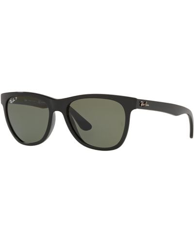 Ray-Ban Rb4184 Sunglasses Frame Green Lenses Polarized - Black