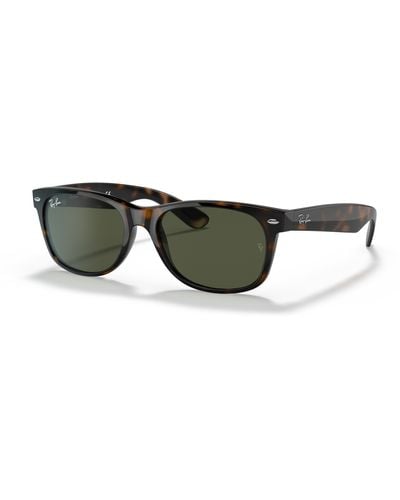 Ray-Ban New wayfarer classic gafas de sol montura verde lentes - Negro