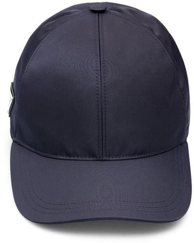 Prada Re-Nylon Baseball Hat - Blue