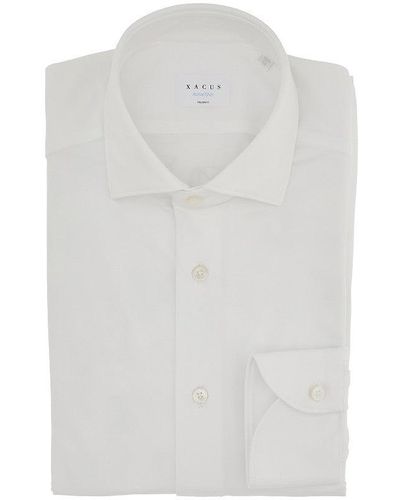 Xacus Tailor Fit 'Active' Shirt - White
